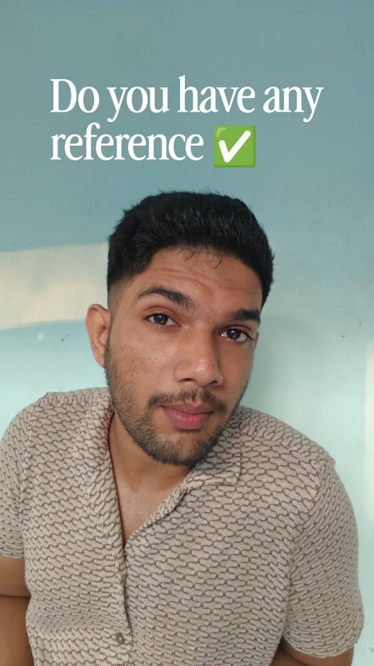 do u have reference